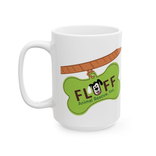 Fluff Animal Rescue Ceramic Coffee Mug (11oz/15oz)