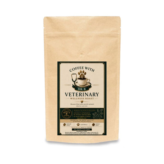 Coffee with Dr. B Veterinary Wellness Roast - Focusing on the Mental Health of Veterinary Professionals - Coffee from Guatemala