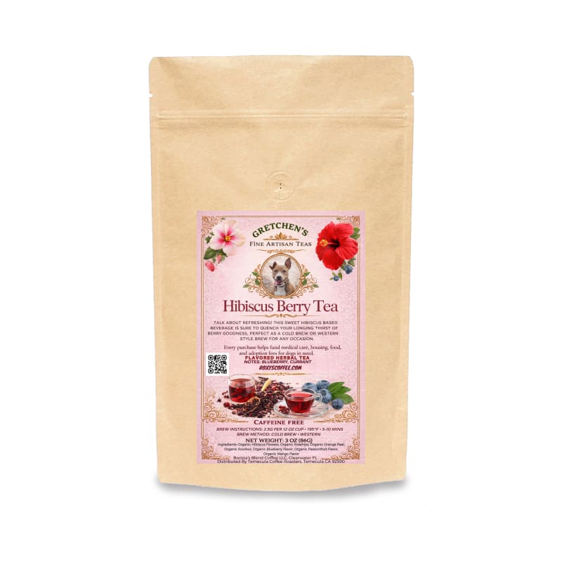 Hibiscus Berry Tea - Loose Leaf Flavored Tea (Caffeine-Free)