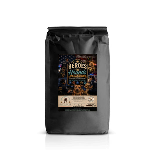 Heroes & Hounds Roast - Supporting First Responders - Coffee from Nicaragua