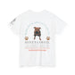 Dog Mom Coffee Lover Unisex Heavy Cotton Tee - Humor & Dog Rescue Theme