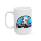 White Rose Sanctuary Ceramic Mug —  Coffee Cup (11oz/15oz)