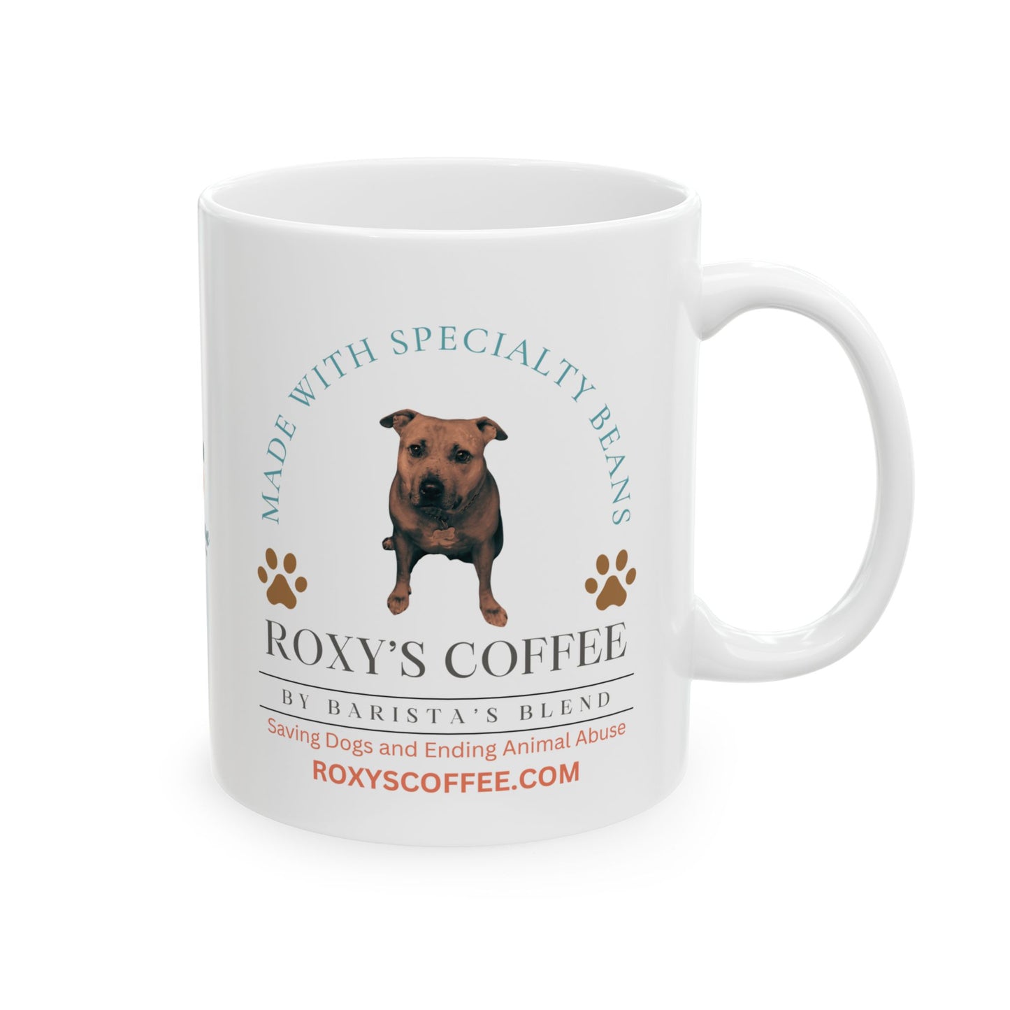 Ewenity Farm Dog Rescue Ceramic Mug — 11oz & 15oz Fundraiser Coffee Cup