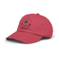 Roxy's Coffee Unisex Distressed Cap - Stylish Dog Lover Hat for Animal Support
