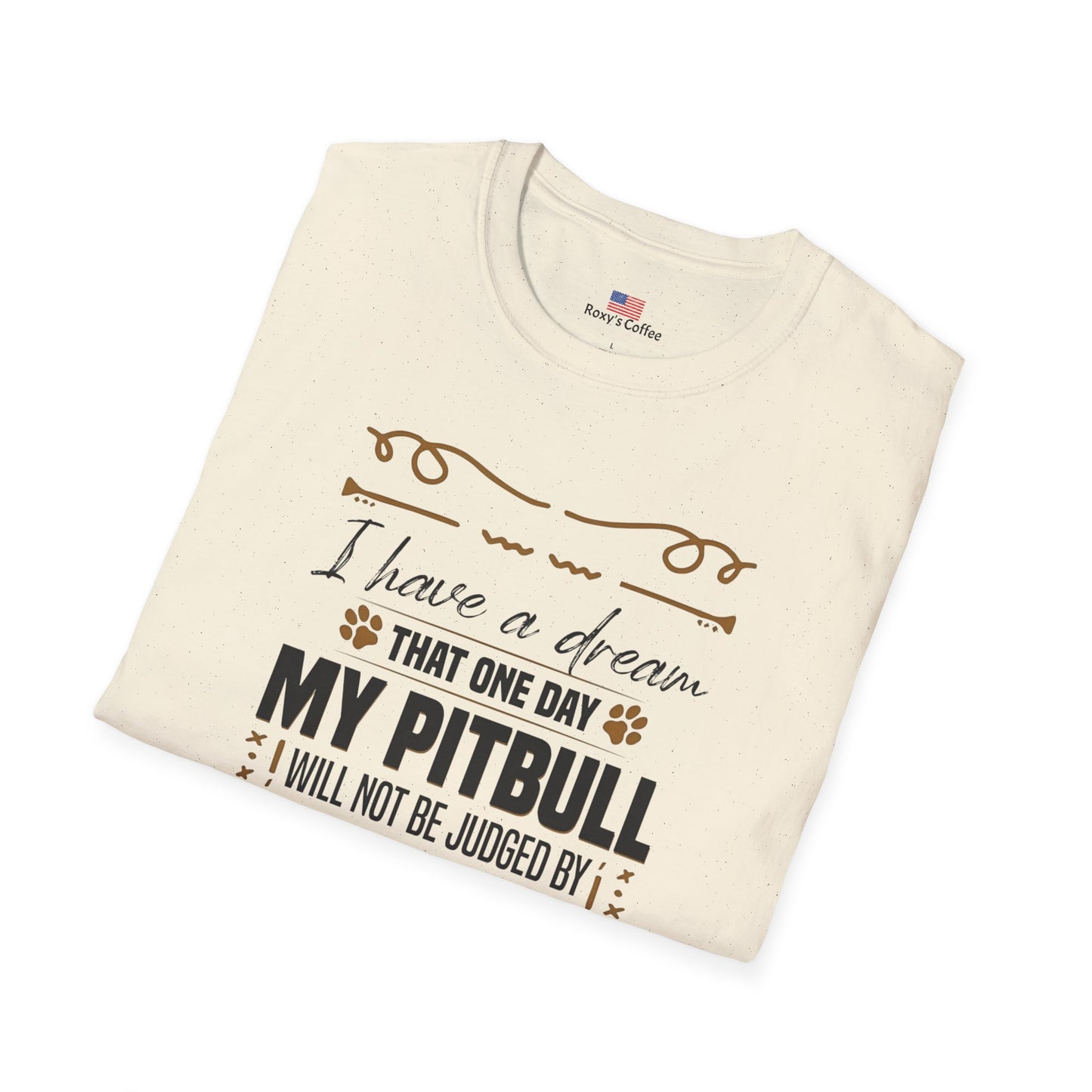 Pitbull Inspiration T-Shirt, Dog Lover Gift, Animal Advocate Apparel, Pitbull Awareness, Casual Comfort Tee