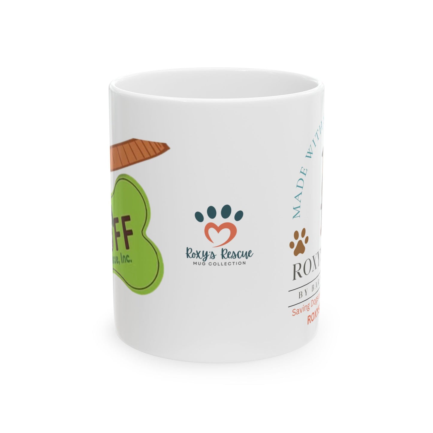 Fluff Animal Rescue Ceramic Coffee Mug (11oz/15oz)