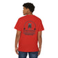 Pocket Tee Support Dog Rescue Unisex Heavy Cotton