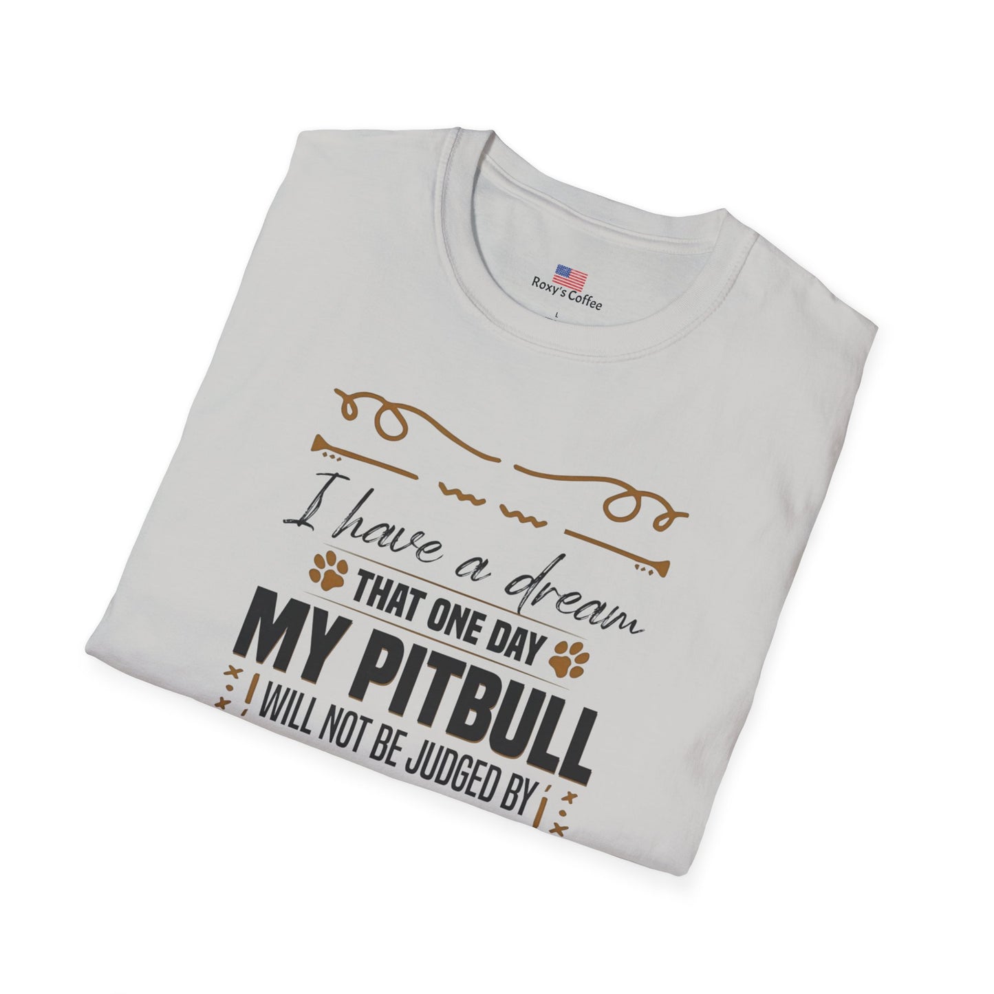 Pitbull Inspiration T-Shirt, Dog Lover Gift, Animal Advocate Apparel, Pitbull Awareness, Casual Comfort Tee