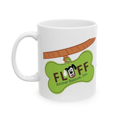 Fluff Animal Rescue Ceramic Coffee Mug (11oz/15oz)