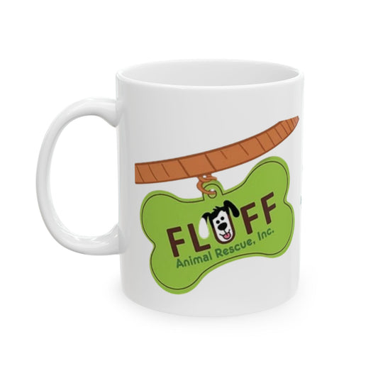 Fluff Animal Rescue Ceramic Coffee Mug (11oz/15oz)