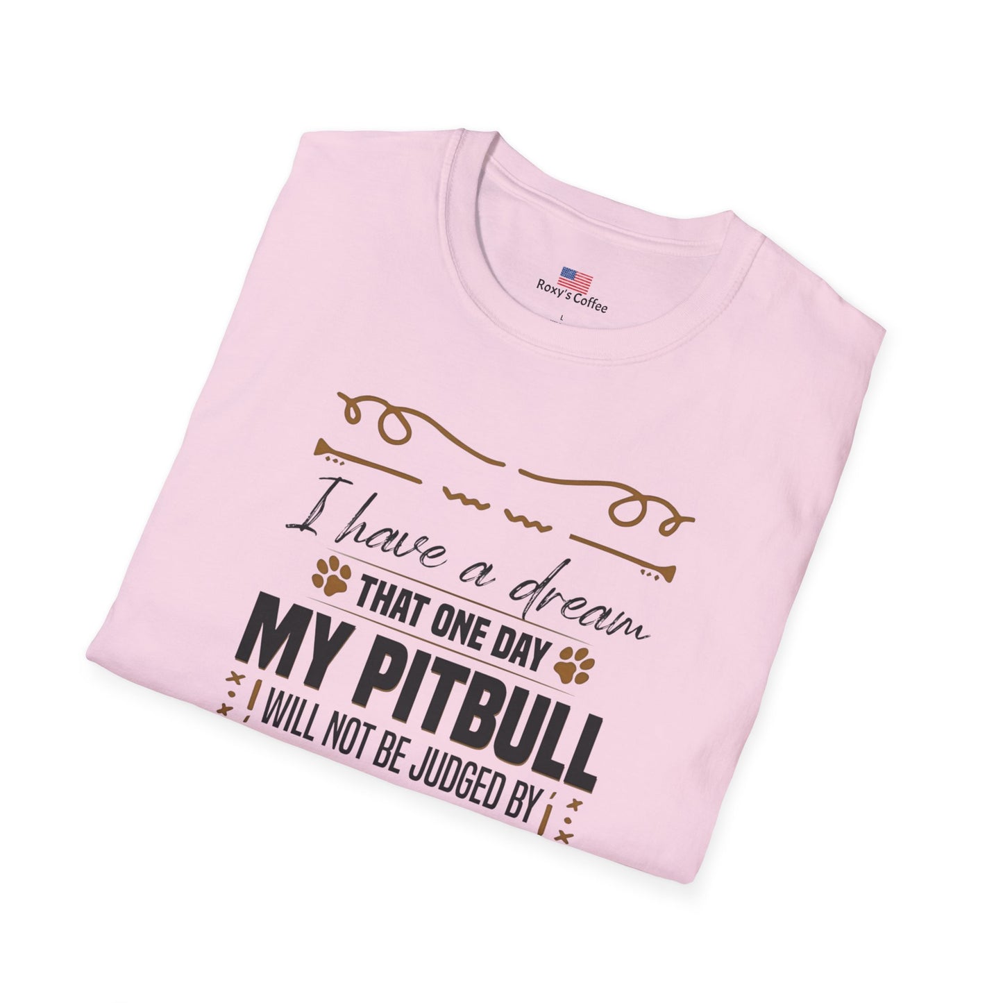 Pitbull Inspiration T-Shirt, Dog Lover Gift, Animal Advocate Apparel, Pitbull Awareness, Casual Comfort Tee