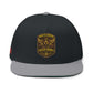 Flat Bill Cap — Roxy's Coffee Rescue Riders Embroidered Patch