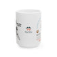 Ewenity Farm Dog Rescue Ceramic Mug — 11oz & 15oz Fundraiser Coffee Cup