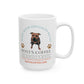 White Rose Sanctuary Ceramic Mug —  Coffee Cup (11oz/15oz)
