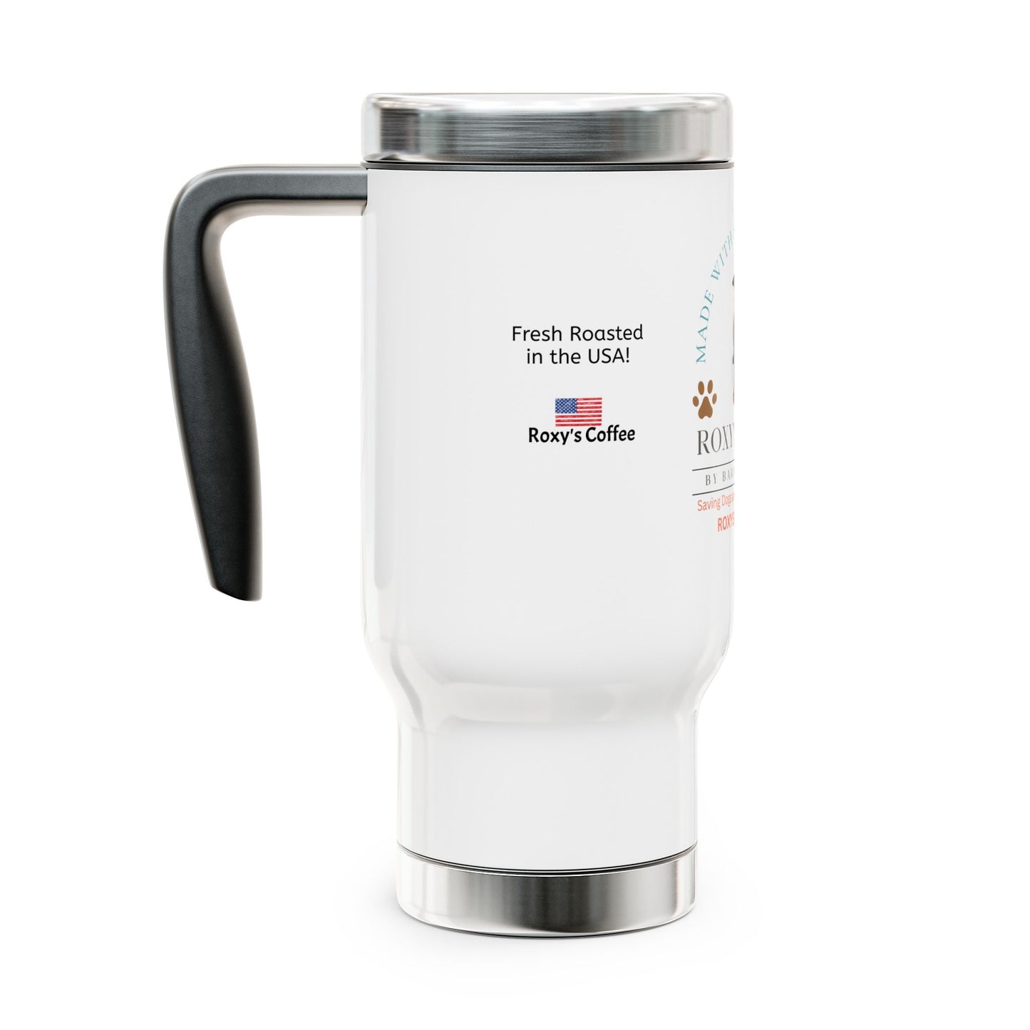 Personalized Stainless Steel Travel Mug, 14oz Coffee Cup, Insulated Mug for Hot or Cold Drinks, Perfect Gift for Coffee Lovers