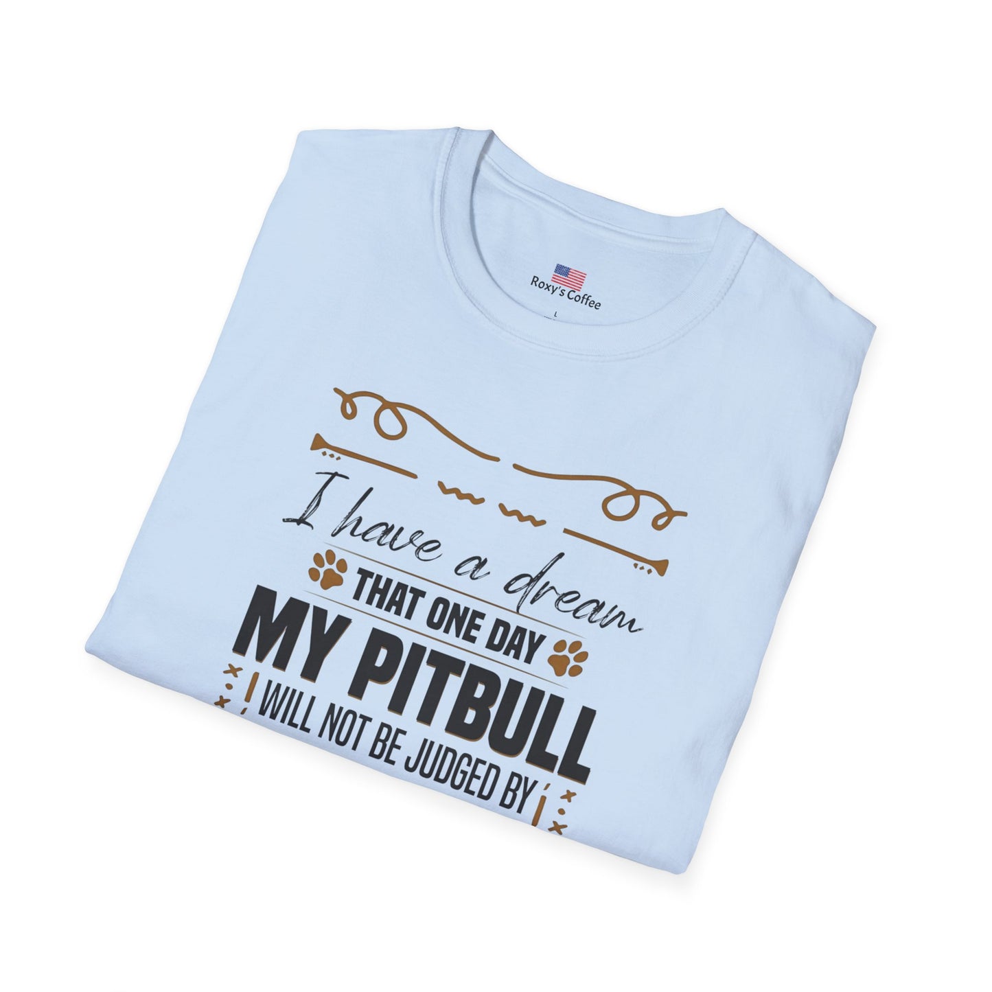 Pitbull Inspiration T-Shirt, Dog Lover Gift, Animal Advocate Apparel, Pitbull Awareness, Casual Comfort Tee