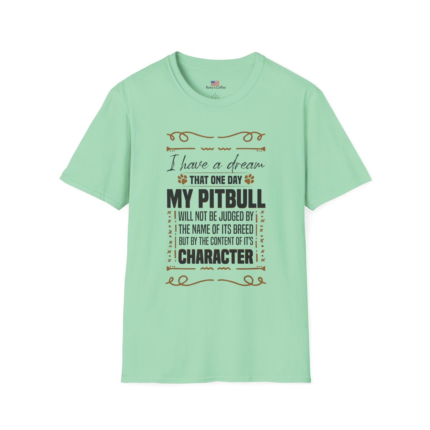 Pitbull Inspiration T-Shirt, Dog Lover Gift, Animal Advocate Apparel, Pitbull Awareness, Casual Comfort Tee