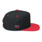 Flat Bill Cap — Roxy's Coffee Rescue Riders Embroidered Patch