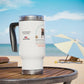 Personalized Stainless Steel Travel Mug, 14oz Coffee Cup, Insulated Mug for Hot or Cold Drinks, Perfect Gift for Coffee Lovers