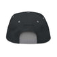 Flat Bill Cap — Roxy's Coffee Rescue Riders Embroidered Patch