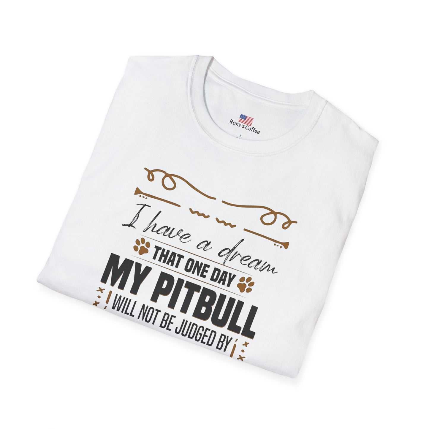 Pitbull Inspiration T-Shirt, Dog Lover Gift, Animal Advocate Apparel, Pitbull Awareness, Casual Comfort Tee