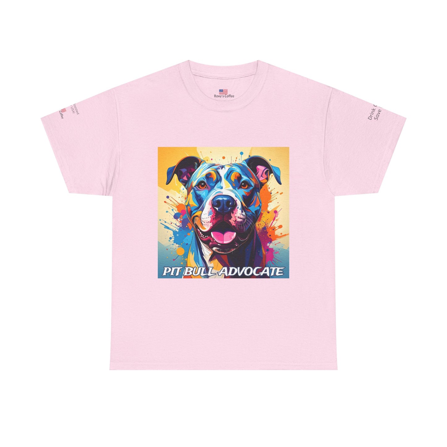 Vibrant Pit Bull Advocate Tee, Dog Lover Shirt, Pet Adoption Awareness T-Shirt, Animal Rescue Fashion, Gifts for Dog Owners