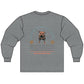 Coffee Lovers' Unisex Long Sleeve T-Shirt, Drink Coffee Save Dogs Tee, Pet Lovers Gift, Animal Rescue Apparel, Coffee Shop Merch