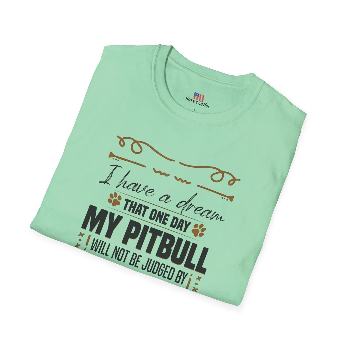 Pitbull Inspiration T-Shirt, Dog Lover Gift, Animal Advocate Apparel, Pitbull Awareness, Casual Comfort Tee