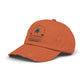 Roxy's Coffee Unisex Distressed Cap - Stylish Dog Lover Hat for Animal Support