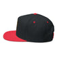 Flat Bill Cap — Roxy's Coffee Rescue Riders Embroidered Patch