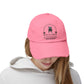 Roxy's Coffee Unisex Distressed Cap - Stylish Dog Lover Hat for Animal Support