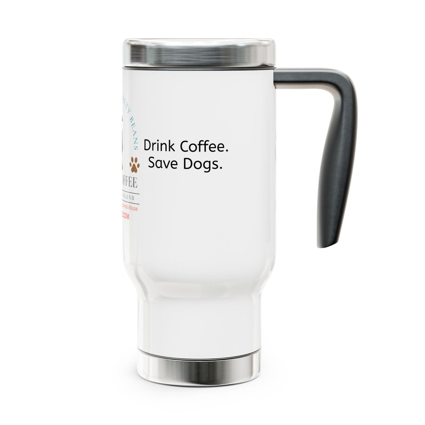 Personalized Stainless Steel Travel Mug, 14oz Coffee Cup, Insulated Mug for Hot or Cold Drinks, Perfect Gift for Coffee Lovers