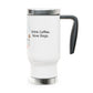 Personalized Stainless Steel Travel Mug, 14oz Coffee Cup, Insulated Mug for Hot or Cold Drinks, Perfect Gift for Coffee Lovers