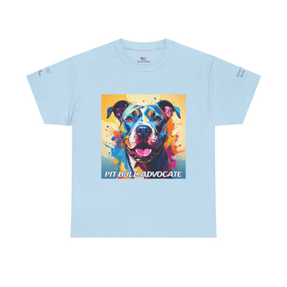 Vibrant Pit Bull Advocate Tee, Dog Lover Shirt, Pet Adoption Awareness T-Shirt, Animal Rescue Fashion, Gifts for Dog Owners