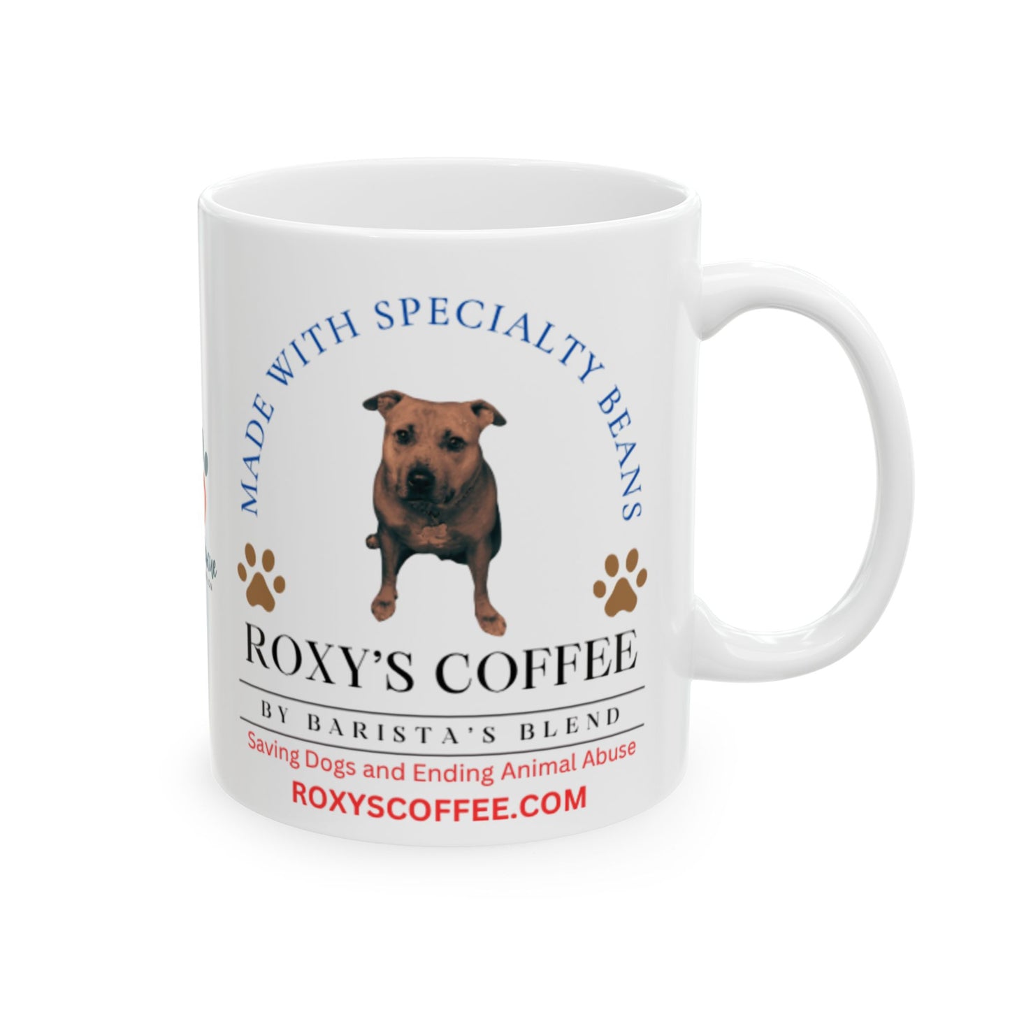 ACUTIENAMEDSTEWIE Ceramic Mug — 11oz & 15oz Coffee Cup for Dog Lovers