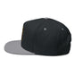 Flat Bill Cap — Roxy's Coffee Rescue Riders Embroidered Patch