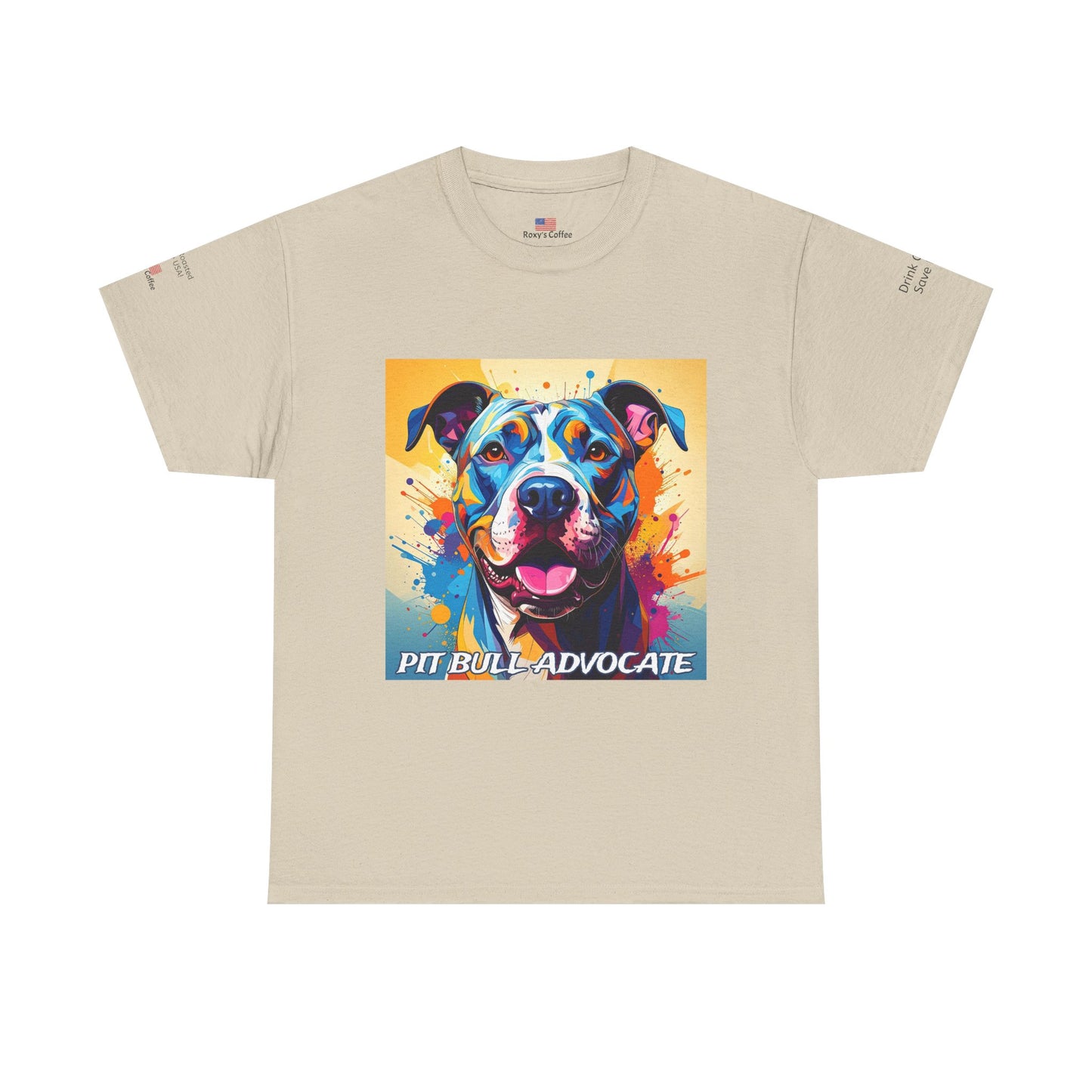 Vibrant Pit Bull Advocate Tee, Dog Lover Shirt, Pet Adoption Awareness T-Shirt, Animal Rescue Fashion, Gifts for Dog Owners