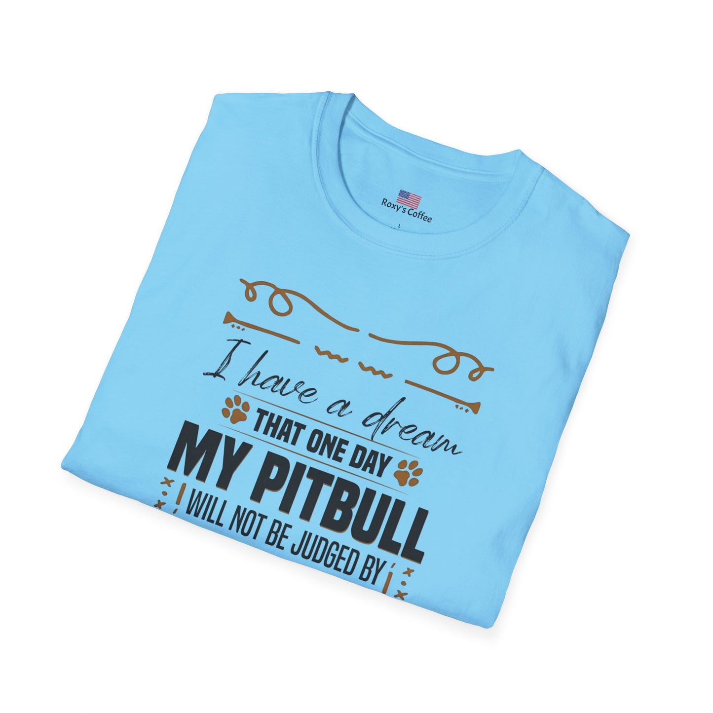 Pitbull Inspiration T-Shirt, Dog Lover Gift, Animal Advocate Apparel, Pitbull Awareness, Casual Comfort Tee