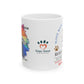ACUTIENAMEDSTEWIE Ceramic Mug — 11oz & 15oz Coffee Cup for Dog Lovers