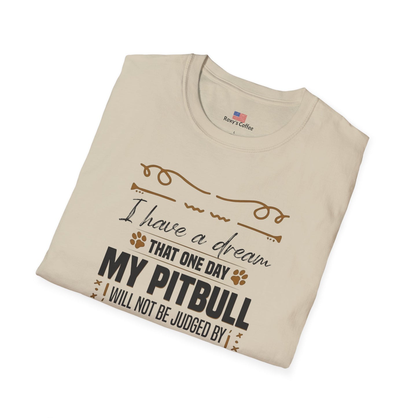 Pitbull Inspiration T-Shirt, Dog Lover Gift, Animal Advocate Apparel, Pitbull Awareness, Casual Comfort Tee