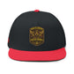 Flat Bill Cap — Roxy's Coffee Rescue Riders Embroidered Patch