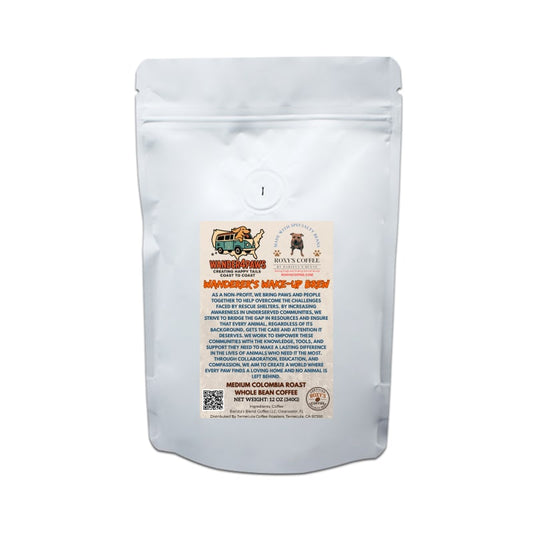 Wanderer's Wake Up Brew - Wander4Paws Animal Rescue (FL) - Coffee from Colombia