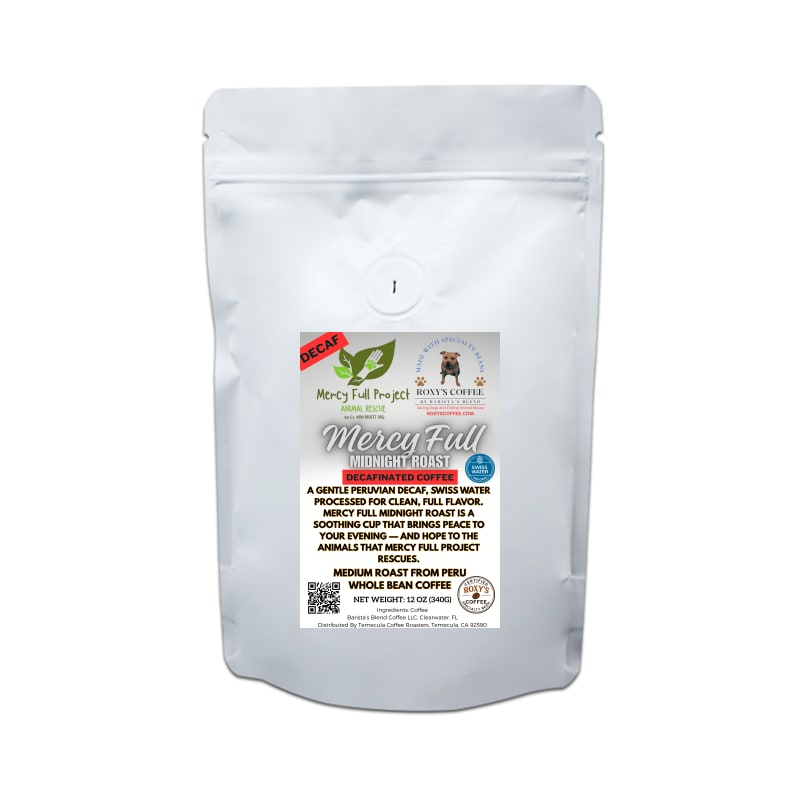 Mercy Full Midnight Roast (Decaf) - Mercy Full Project (FL) - Coffee from Peru