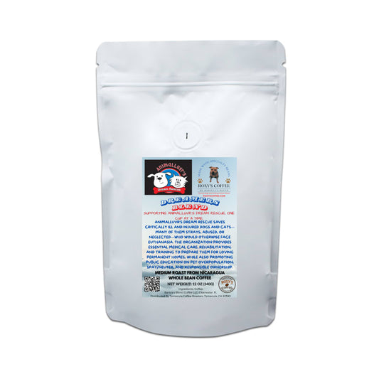 Dreamer's Blend - Animalluvr's Dream Rescue (FL) - Coffee from Nicaragua