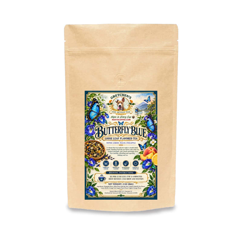 Butterfly Blue  - Herbal Loose Leaf Tea (Caffeine-Free)