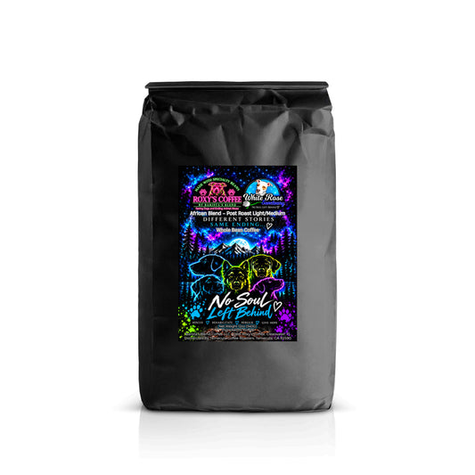 No Soul Left Behind - White Rose Sanctuary (CO) - African Post Roast Blend (Light/Medium)